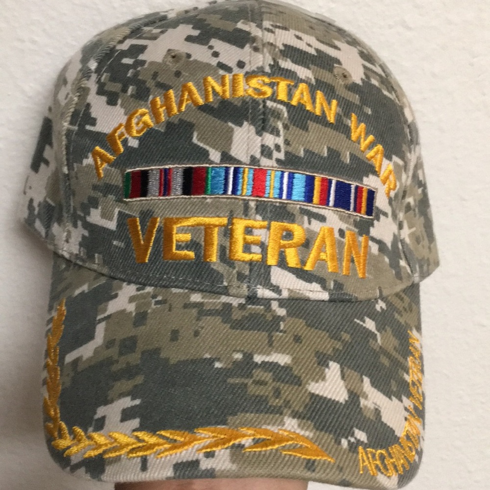 Afghanistan war veteran Velcro hat